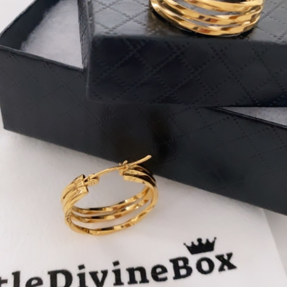 3/70 Earrings hoops